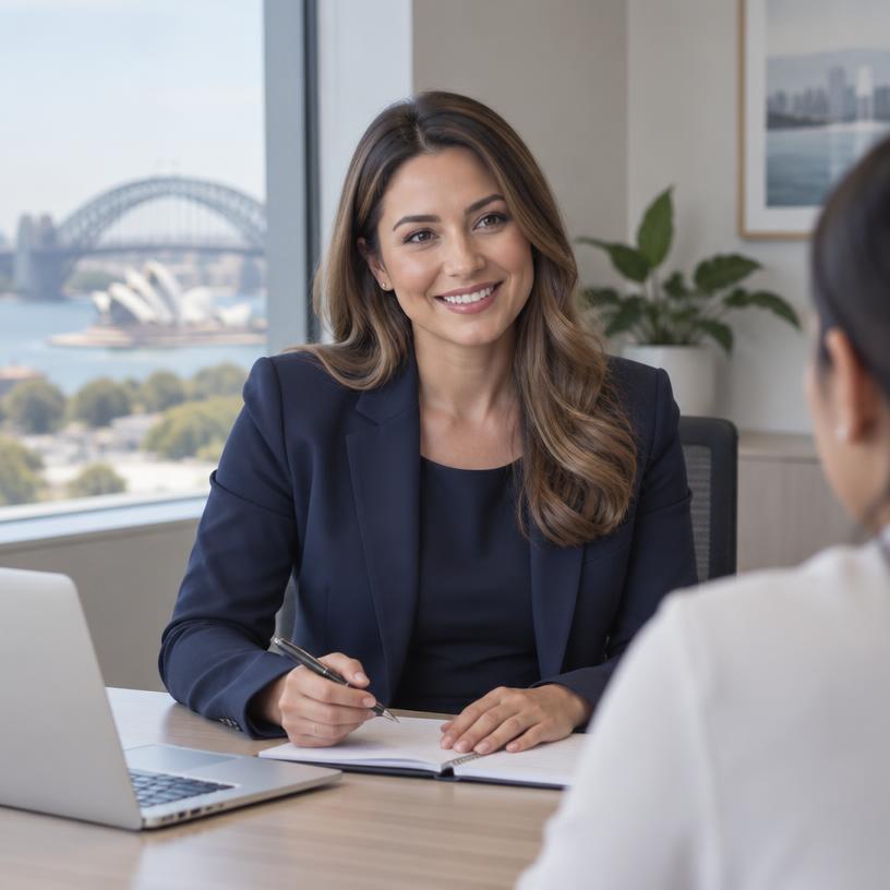 Migration consultation in a Sydney office